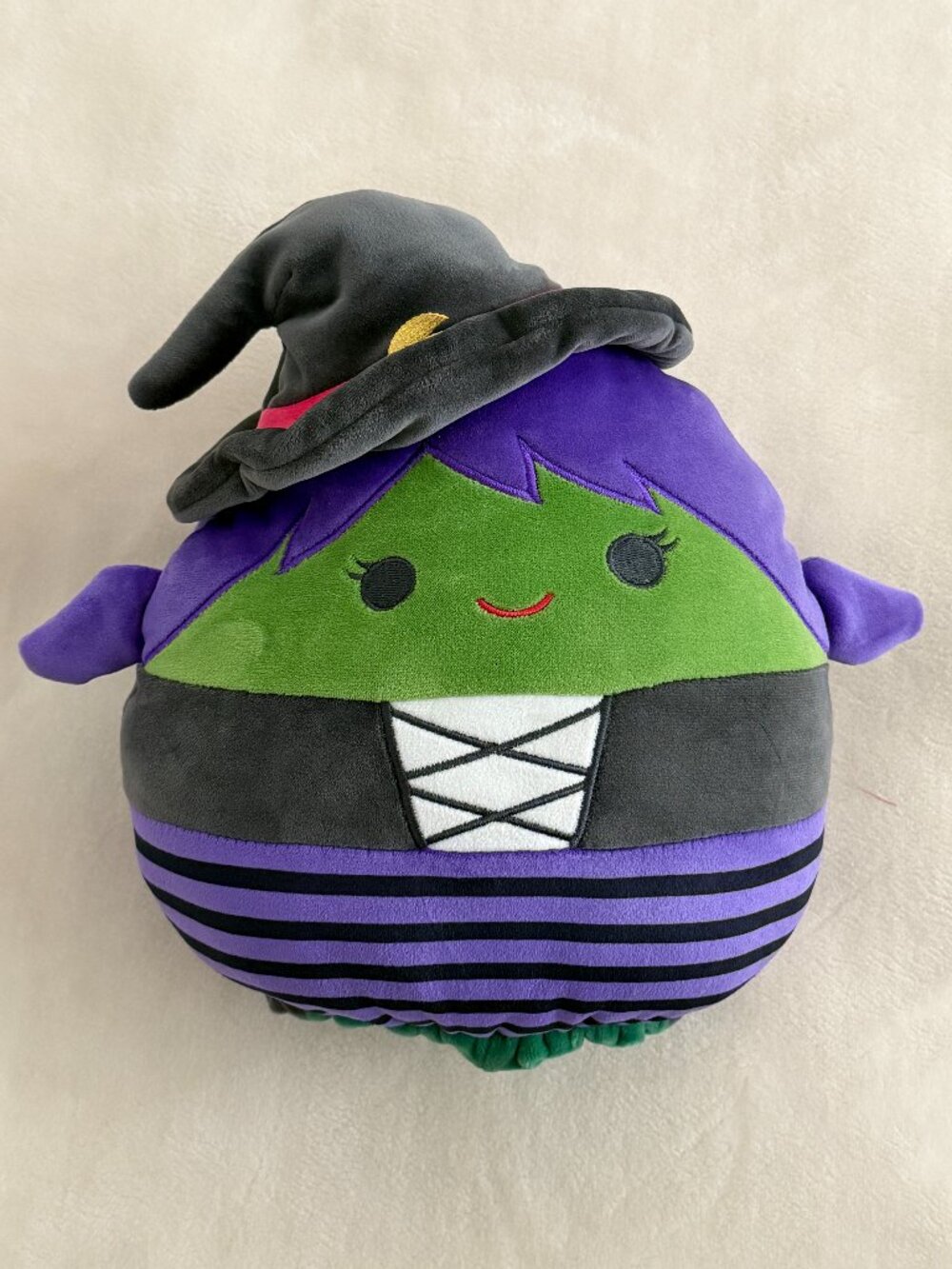Squishmallows Roslyn Cleo Halloween FlipAMallows Witch Black Cat NWT 8"